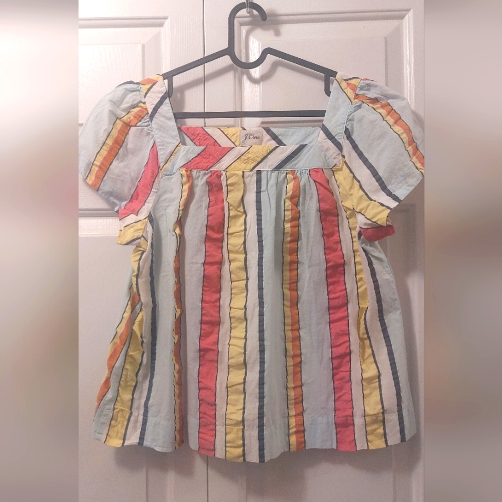NWOT J Crew Top. SZ MEDIUM